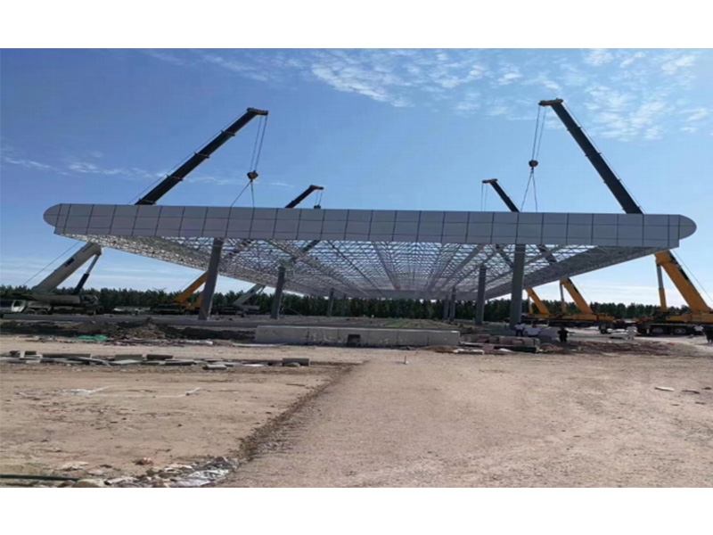  鄲城西、鄲城南收費(fèi)站 網(wǎng)架項(xiàng)目